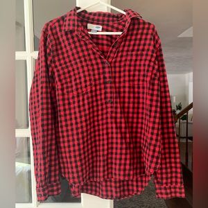 Womens plaid shirt
